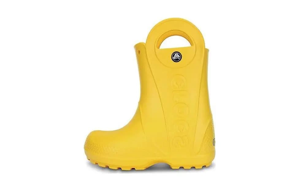 Crocs Uşaq Yağış Çəkməsi Sarı