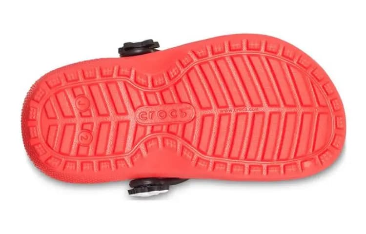 Crocs Classic Disney Mickey Uşaq Səndəli Qırmızı/Qara 7