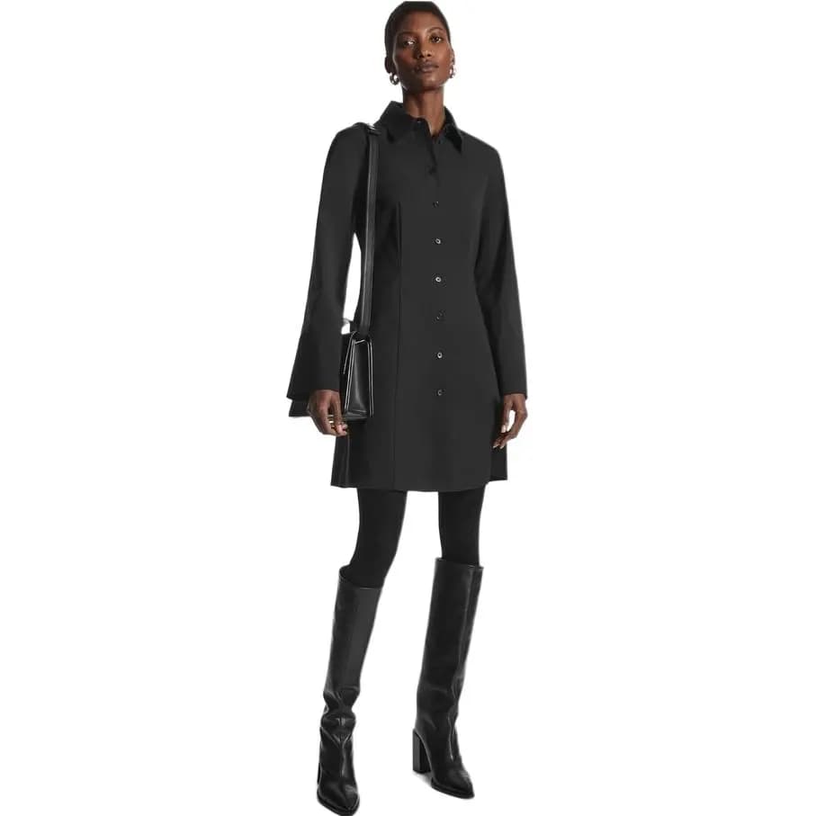 COS Long-Sleeved Dresses Women's Black 3