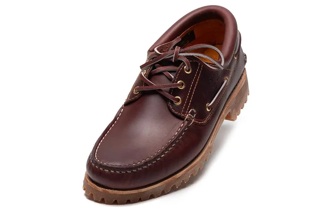 Timberland Authentics 3 Eye Classic Boat Ayaqqabısı Qəhvəyi 4