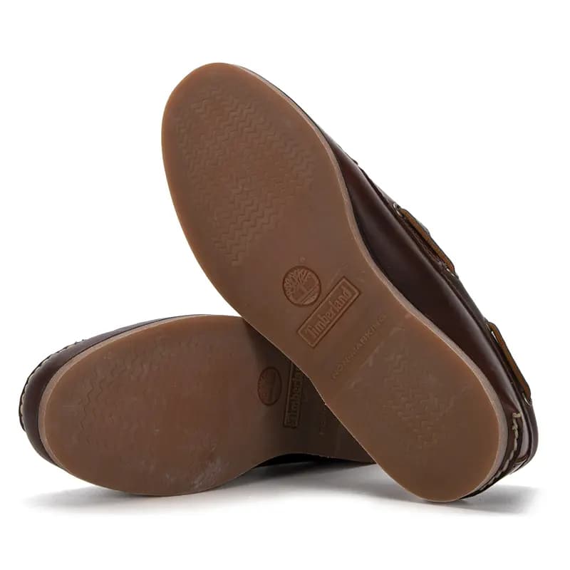 Timberland 3 Eye Lug Handsewn Boat Ayaqqabısı Tünd Qəhvəyi 6