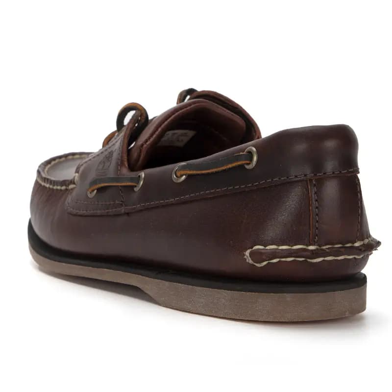 Timberland 3 Eye Lug Handsewn Boat Ayaqqabısı Tünd Qəhvəyi 5
