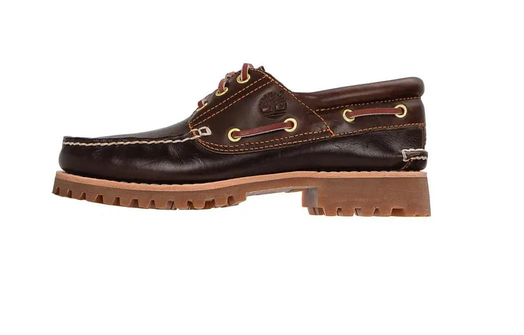 Timberland 3 Eye Lug Handsewn Boat Ayaqqabısı Qəhvəyi
