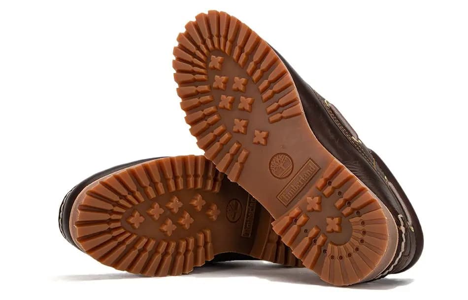 Timberland 3 Eye Lug Handsewn Boat Shoe 'Brown' 4