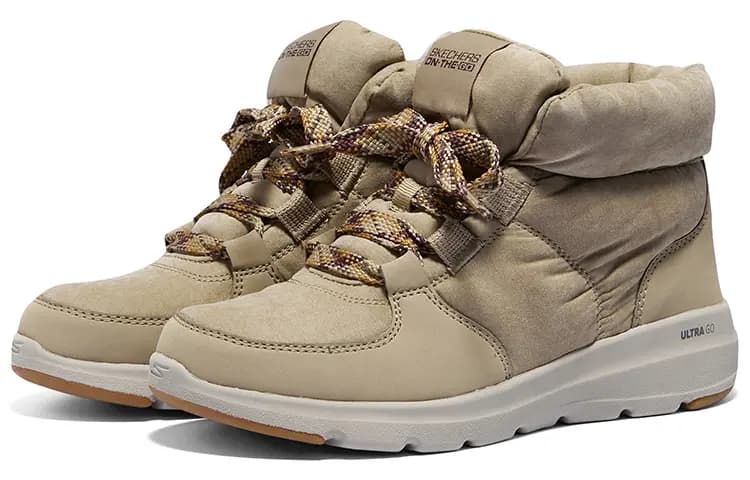 Skechers Glacial Ultra 'Tan' Qadın 4