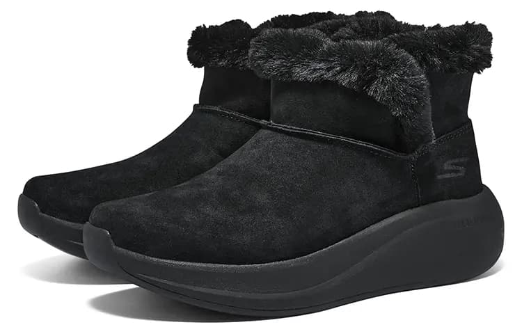 Skechers Max Cushioning Essential Qadın Qar Çəkməsi Qara 4