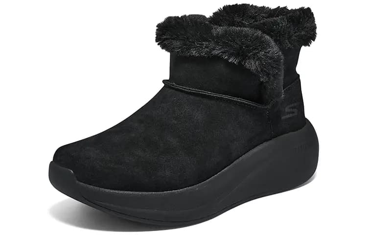 Skechers Max Cushioning Essential Qadın Qar Çəkməsi Qara 3