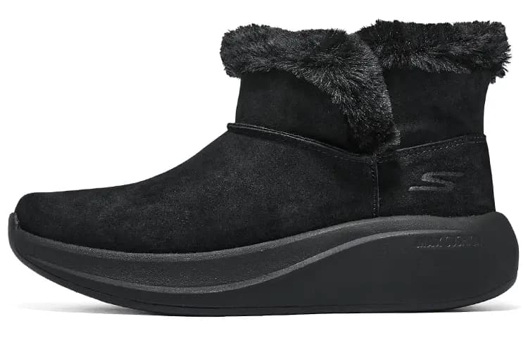 Skechers Max Cushioning Essential Qadın Qar Çəkməsi Qara