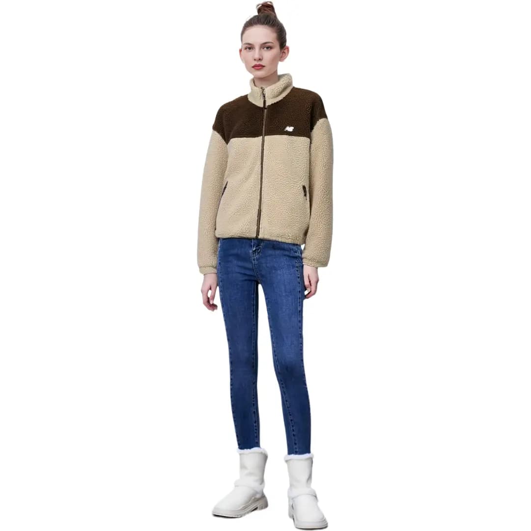 New Balance Velvet Jackets Women's Khaki 6