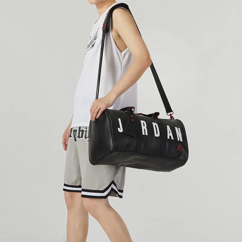 Jordan İdman və Səyahət Çantası Unisex Qara 5