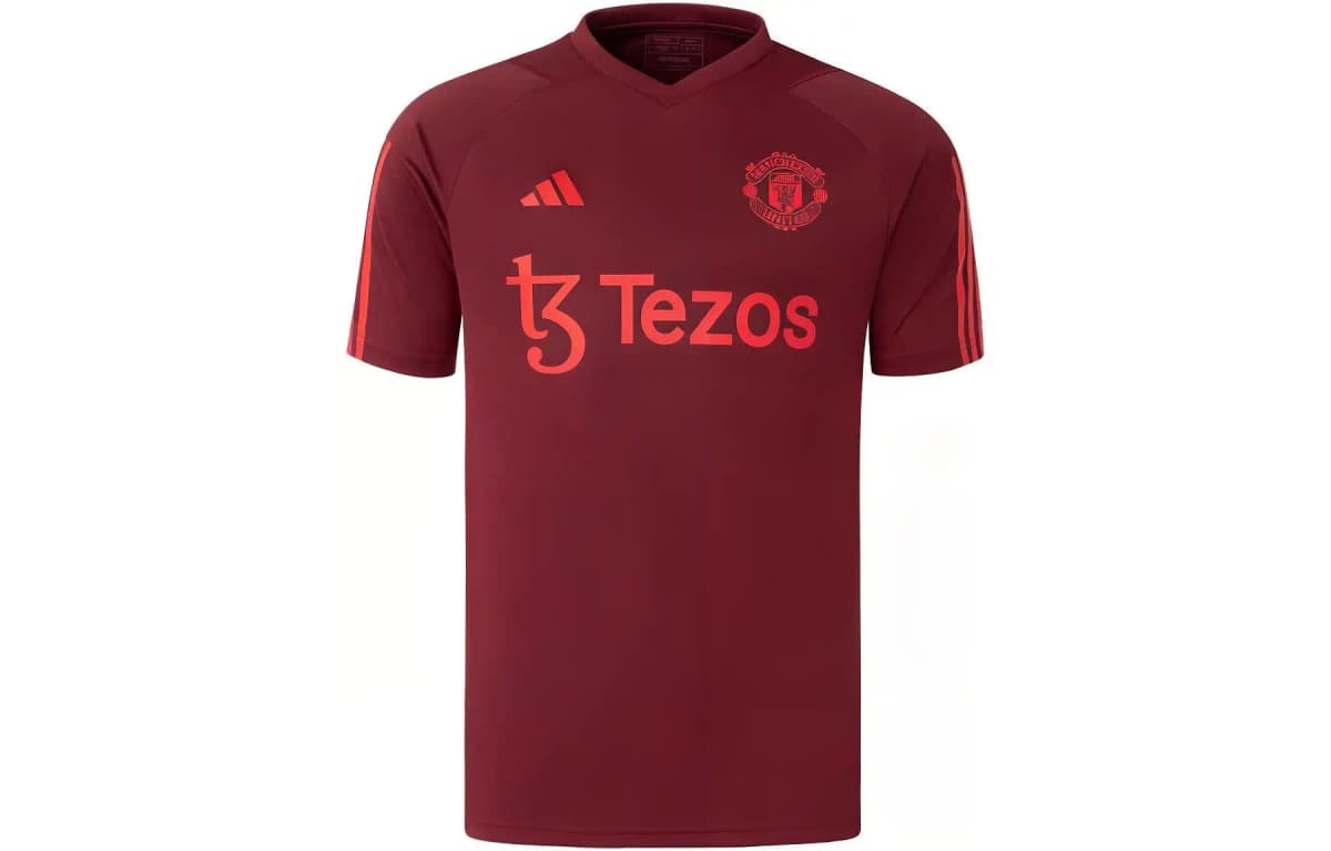 Adidas MANCHESTER UNITED THEATRE OF DREAMS Soccer Jerseys Men's Dark Red