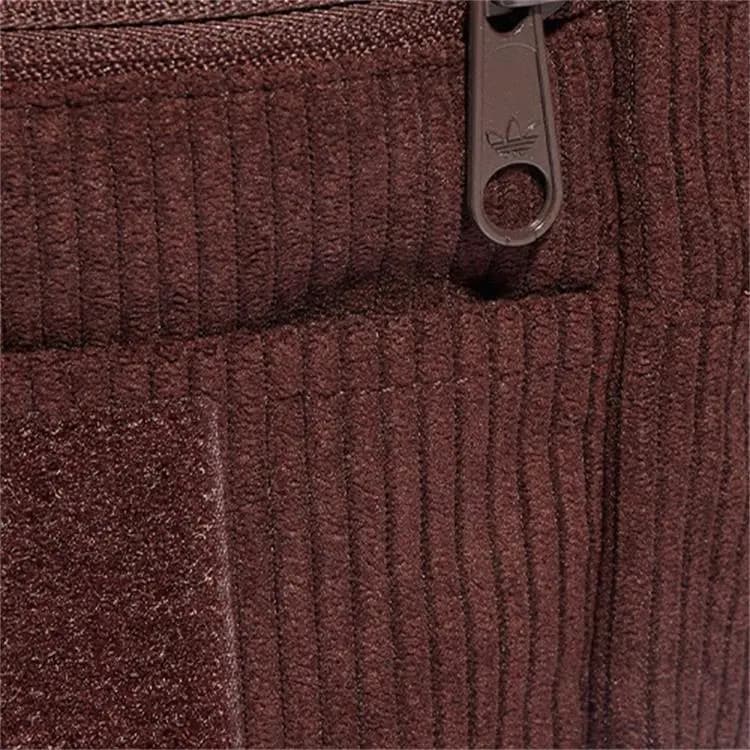 Adidas Originals Məxmər Çiyin Çantası Tünd Qəhvəyi 6