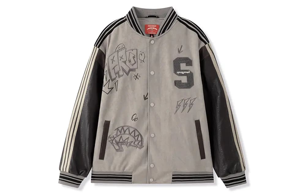 SPRAYGROUND Shark Mouth Baseball Gödəkçəsi Unisex