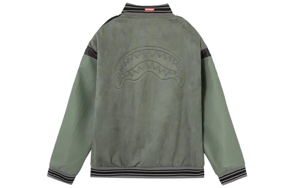 SPRAYGROUND Shark Mouth Baseball Gödəkçəsi Unisex 13
