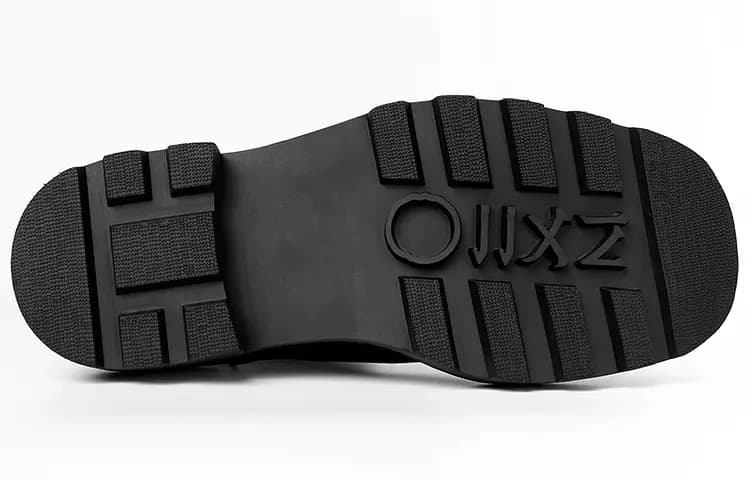 HUANXIANGZHE Casual Shoes Unisex Black 6