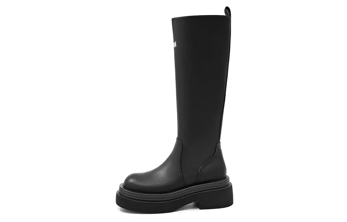 EBLAN Knee-high Boots Women's Black 6