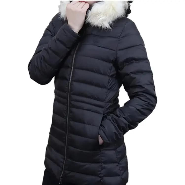 adidas Originals Qadın Puffer Pencəyi Qara 3