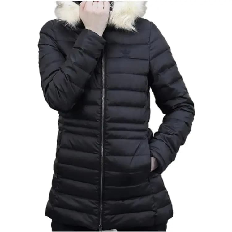 adidas Originals Qadın Puffer Pencəyi Qara 2