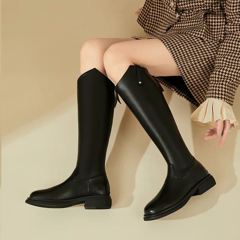 DAPHNE Knee-high Boots 3.7cm Women's 7