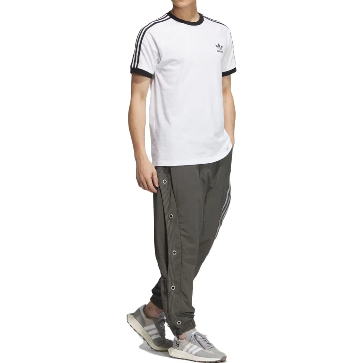 Hamcus X Adidas Originals Adidas Originals X HAMCUS Sports Pants Unisex Dark Army Green 8