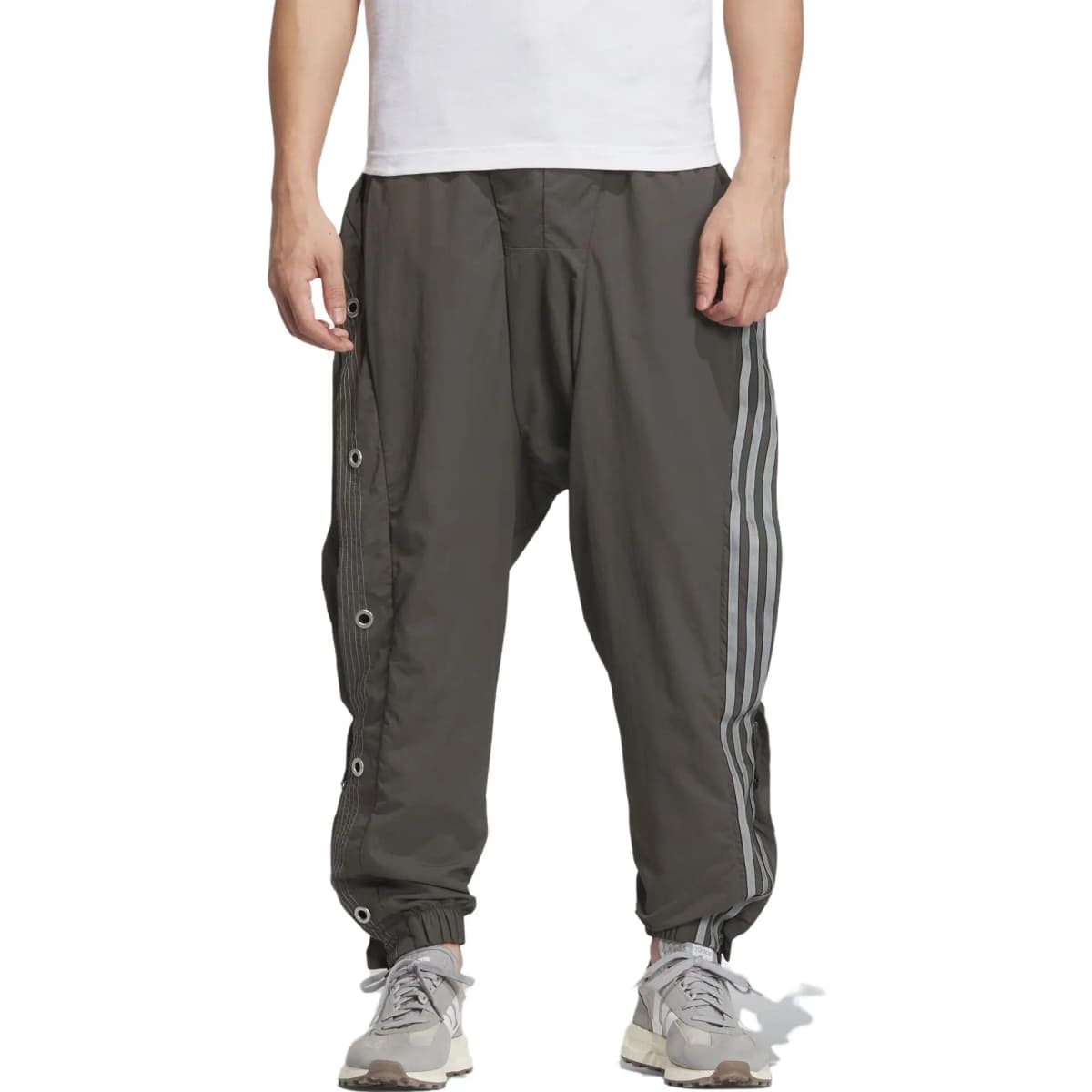 Hamcus X Adidas Originals Adidas Originals X HAMCUS Sports Pants Unisex Dark Army Green 6