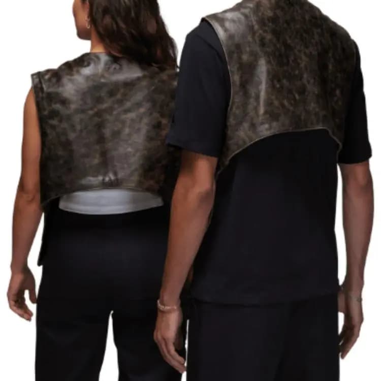 JORDAN X J Balvin Collection Vests Unisex Brown 4