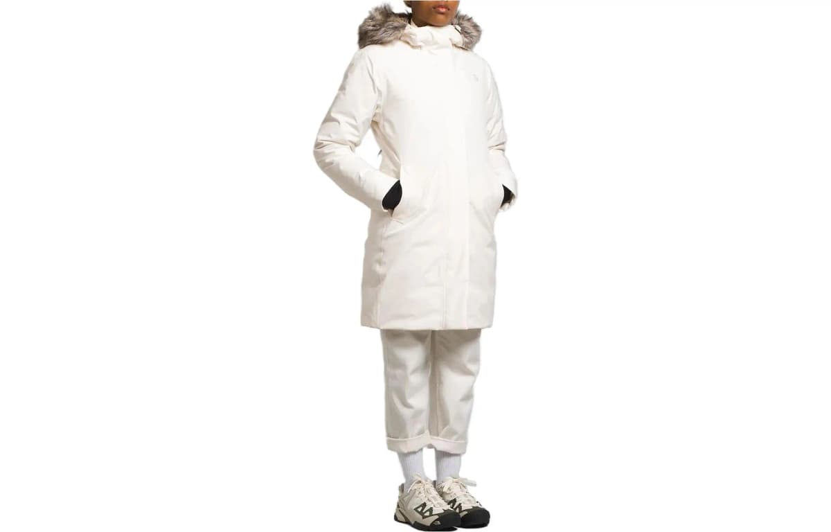 The North Face Parka Qadın Ağ