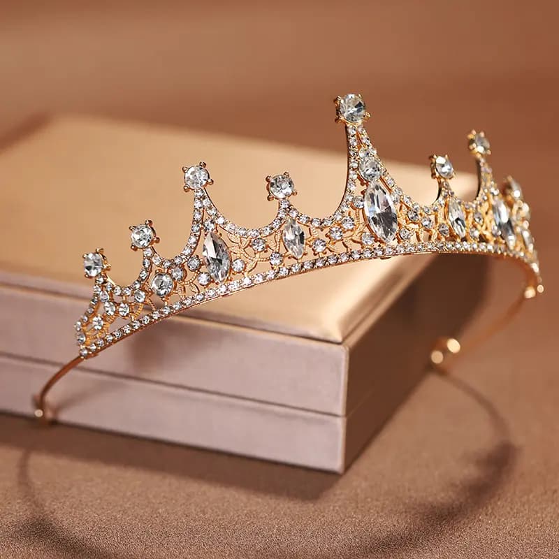 DJIN Luxe Birthday Crown Saç Aksessuarı Qadın 8
