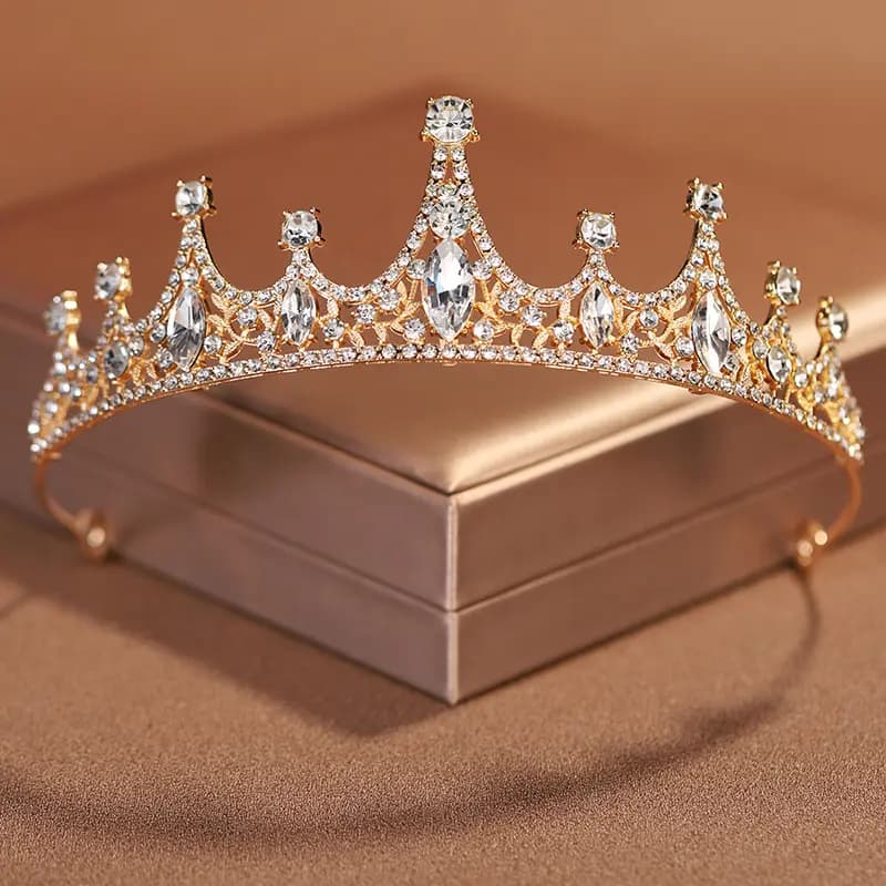 DJIN Luxe Birthday Crown Saç Aksessuarı Qadın 7