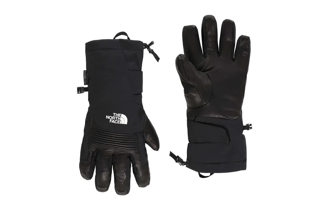THE NORTH FACE Genuine Leather Gloves Men's Black
