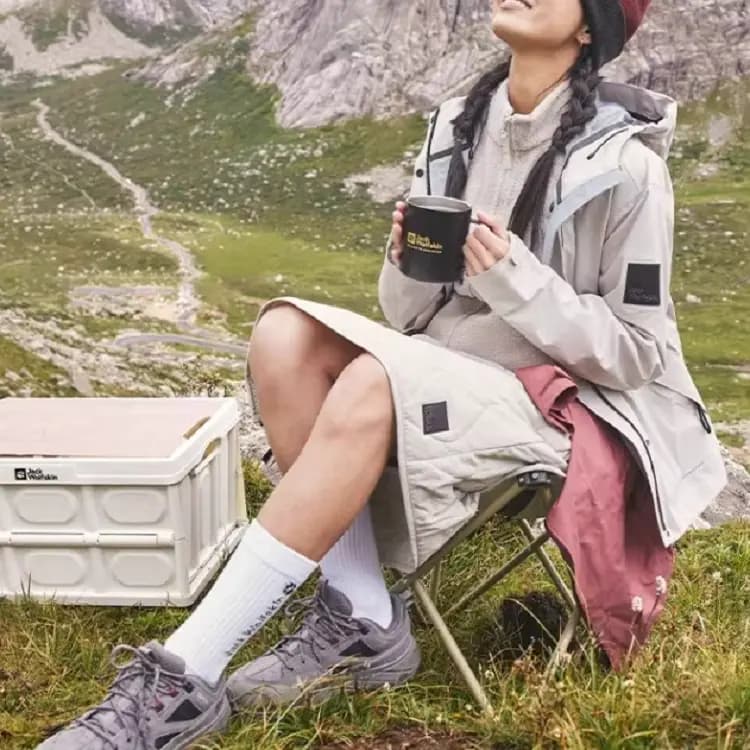 Jack Wolfskin WANDERLUST Qadın Küləkeçirməz Pencəyi 5