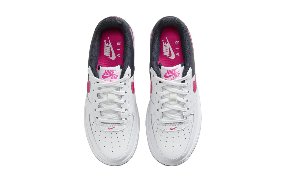 Nike Air Force 1 Uşaq Ayaqqabısı Ağ/Qara 4