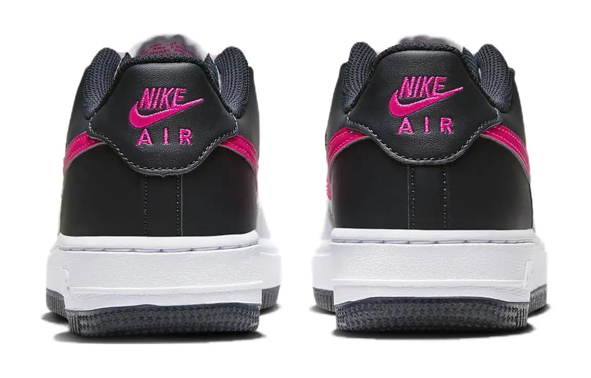Nike Air Force 1 Uşaq Ayaqqabısı Ağ/Qara 5