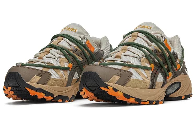 Asics Gel-Kahana TR V2 Unisex İdman Ayaqqabısı Ağ/Qəhvəyi 9