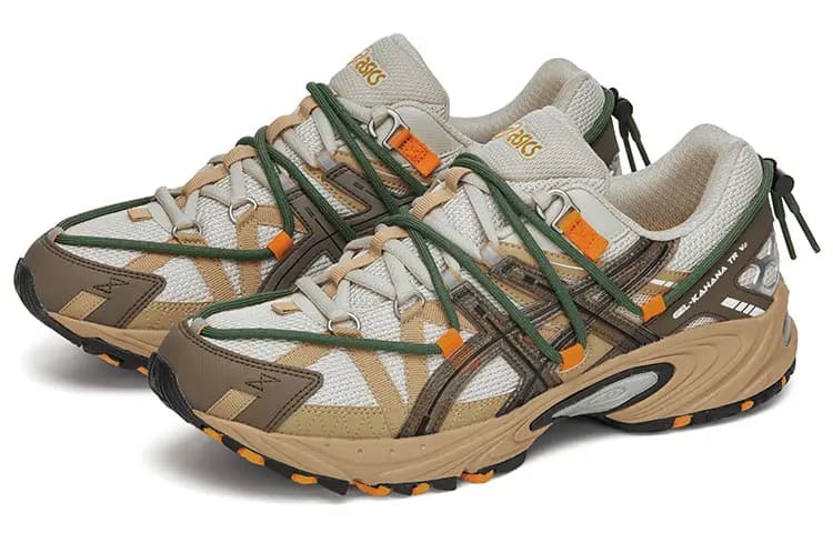 Asics Gel-Kahana TR V2 Unisex İdman Ayaqqabısı Ağ/Qəhvəyi 8