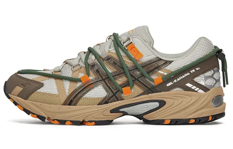 Asics Gel-Kahana TR V2 Trekking Ayaqqabısı Unisex Xaki 2