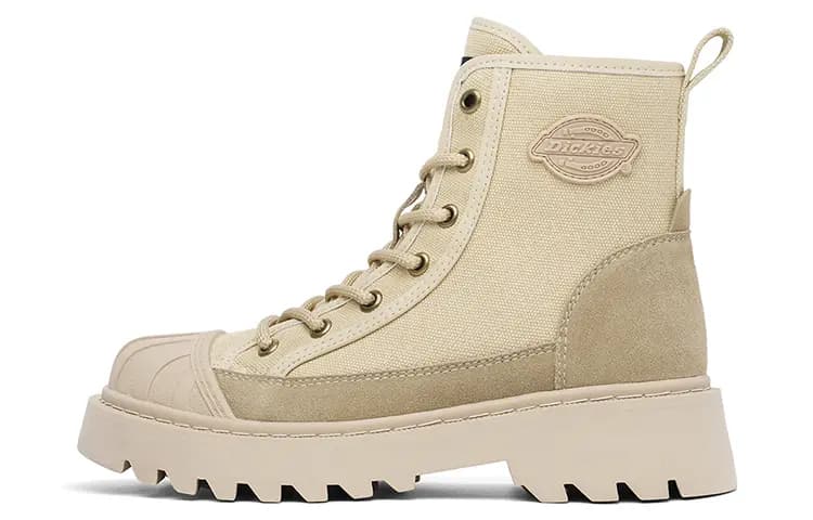 Dickies Qadın Martin Çəkmələri Bej 3
