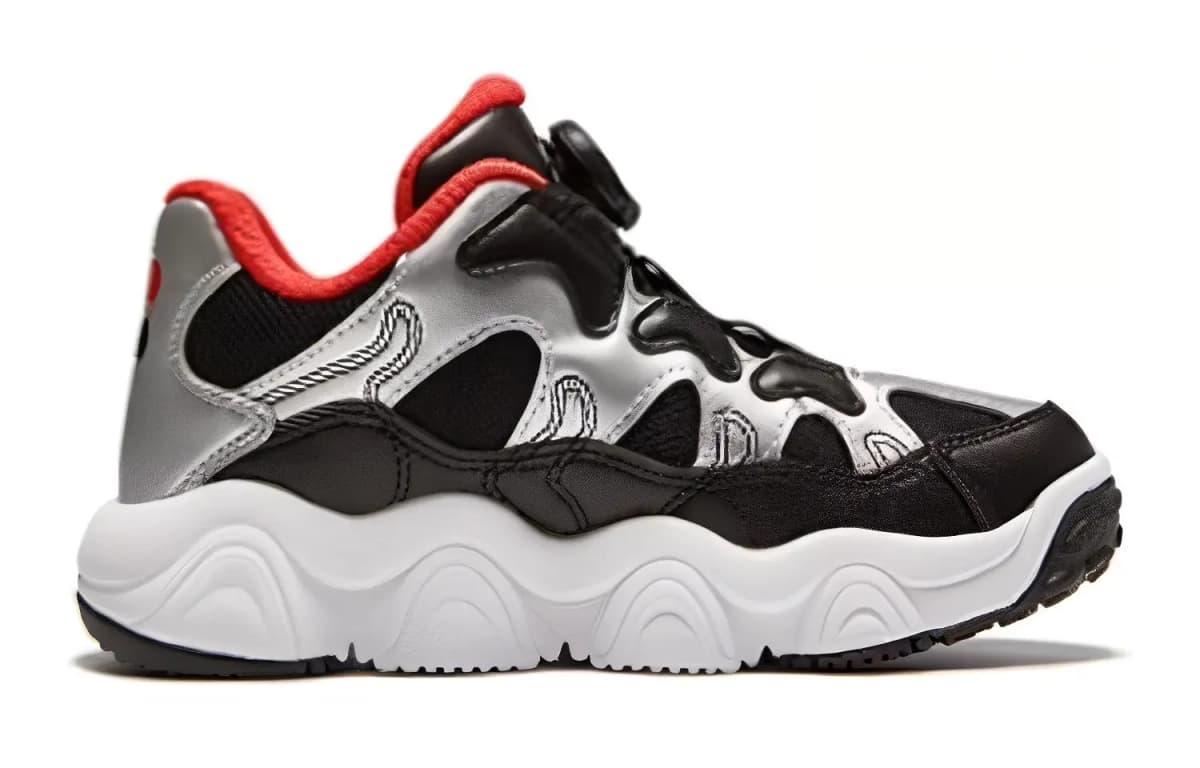 FILA KIDS Uşaq Basketbol Ayaqqabısı Qara/Gümüşü 2