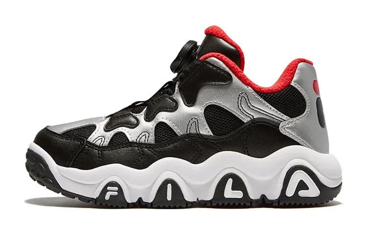 FILA KIDS Uşaq Basketbol Ayaqqabısı Qara/Gümüşü