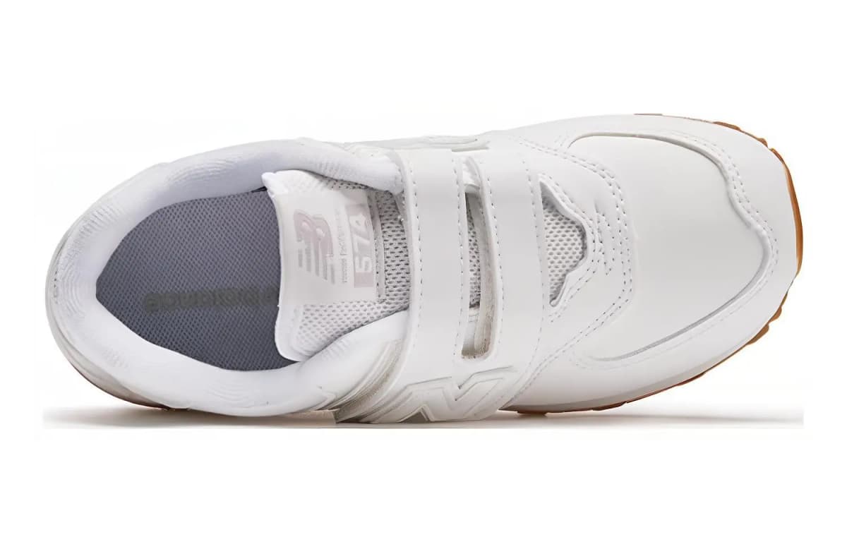 New Balance Abrasion Resistant Low Top Kids' Running Shoes White Kids' 3