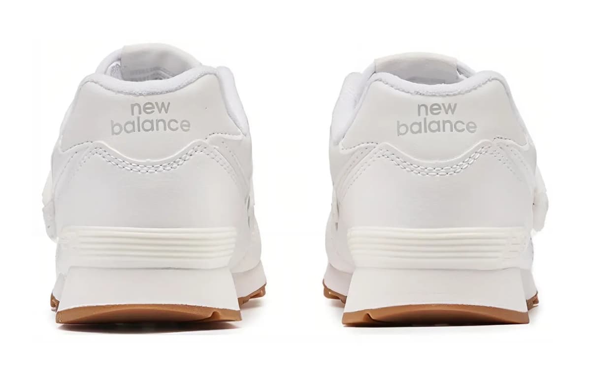 New Balance Abrasion Resistant Low Top Kids' Running Shoes White Kids' 4