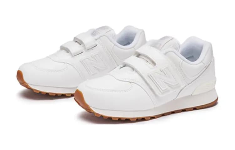 New Balance Abrasion Resistant Low Top Kids' Running Shoes White Kids' 2