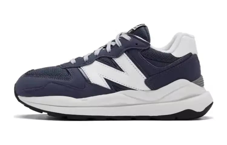 New Balance NB 5740 Series Durable Breathable Kids Lifestyle Shoes Navy Blue Teenagers