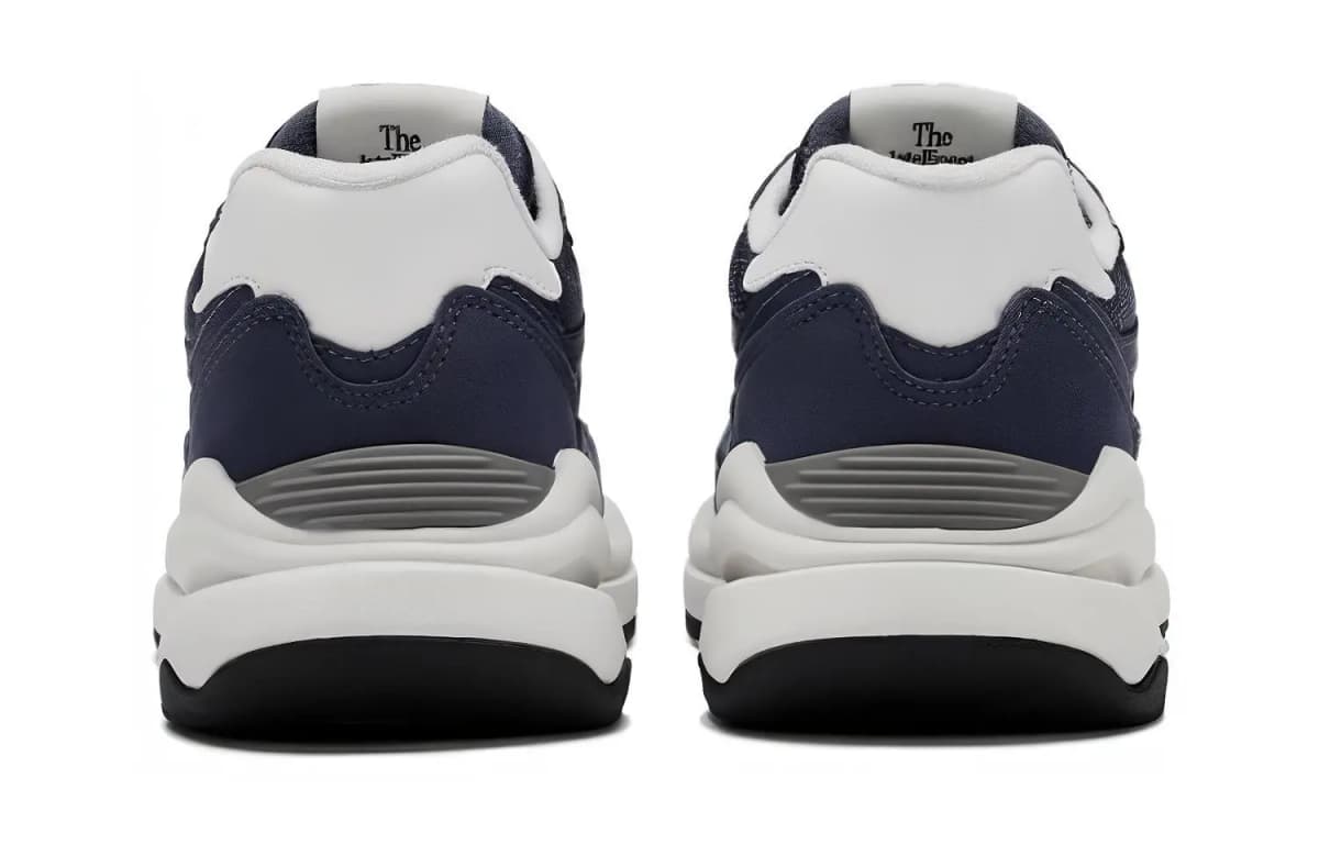 New Balance NB 5740 Series Durable Breathable Kids Lifestyle Shoes Navy Blue Teenagers 4