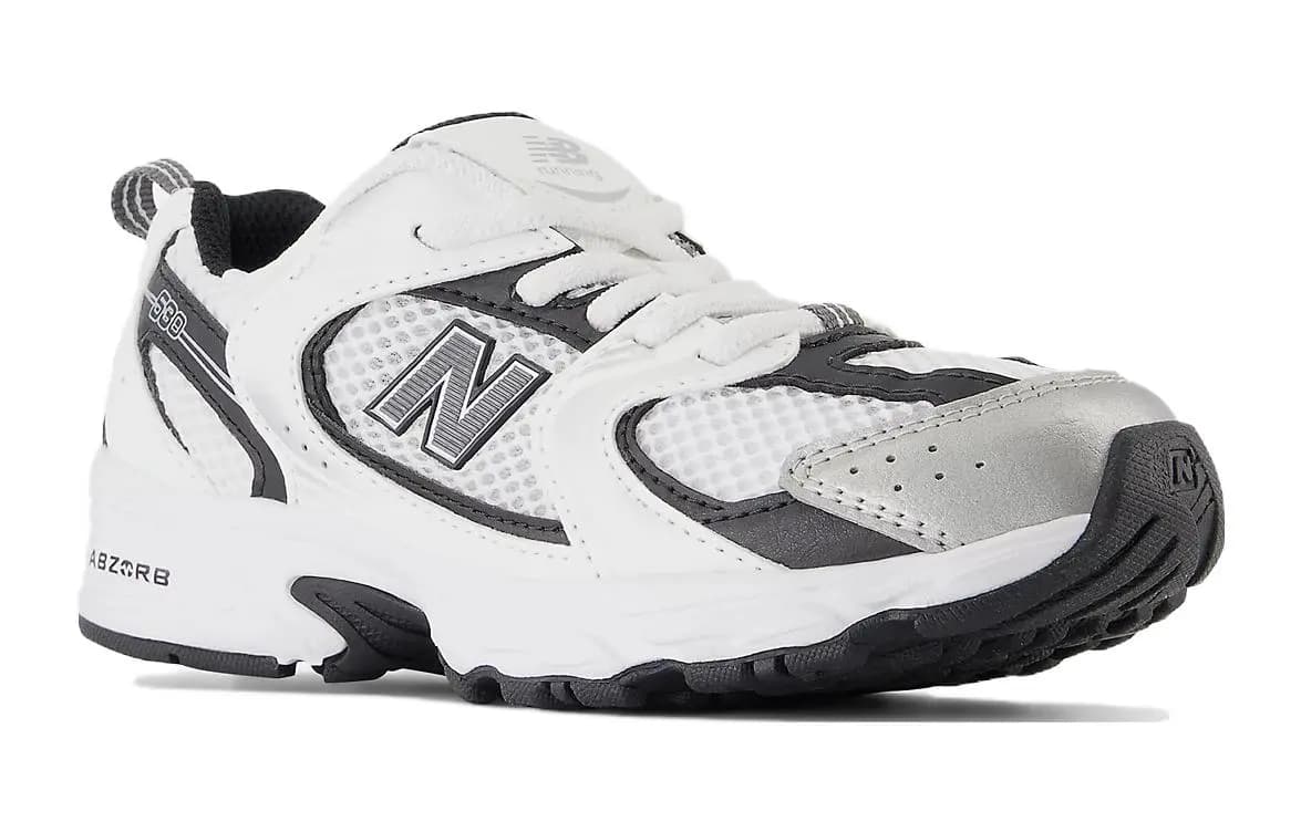 New Balance Lifestyle Uşaq Ayaqqabısı Ağ/Qara 3