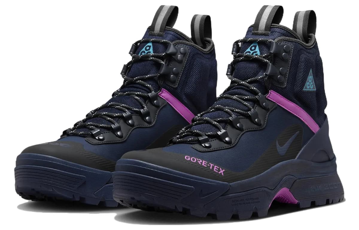 Nike Acg Air Zoom Gaiadome Gore Tex Obsidian Hyper Violet 3