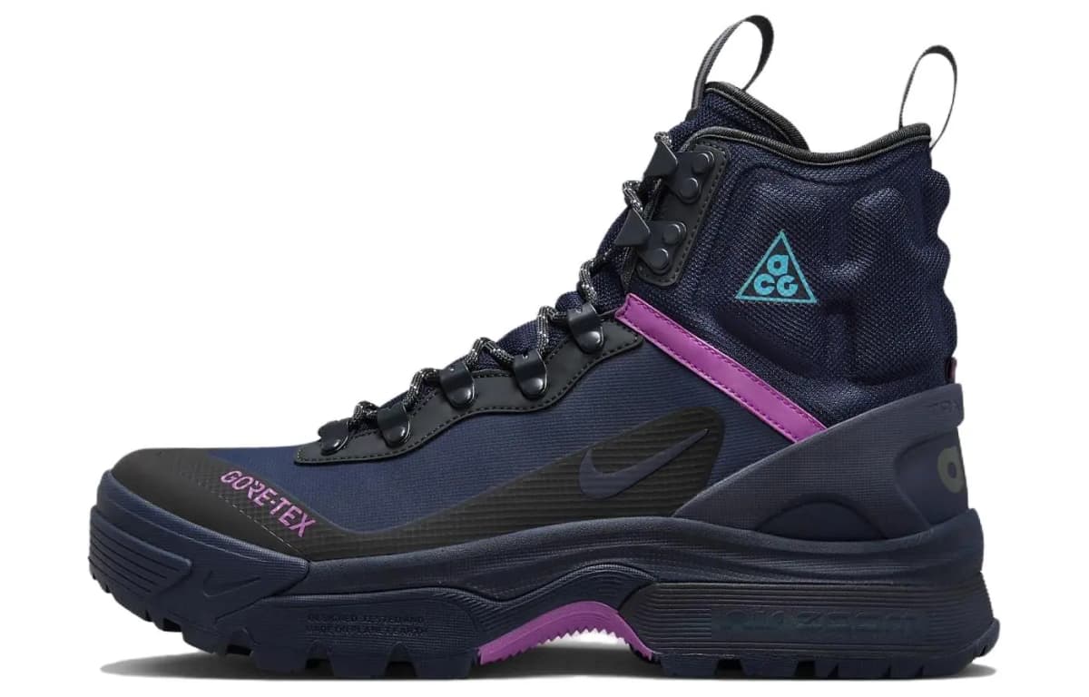 Nike Acg Air Zoom Gaiadome Gore Tex Obsidian Hyper Violet