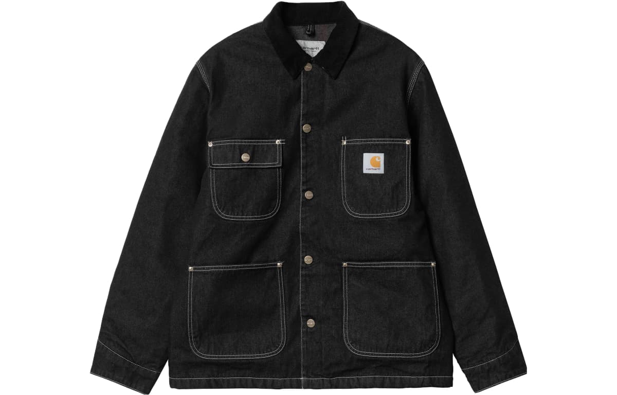 Carhartt WIP FW23 Denim Kişi Pencəyi Qara 2