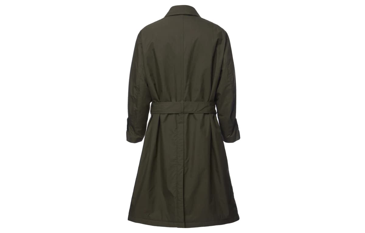 UNIQLO FW23 U Series Trench Coat Unisex Tünd Zeytun 2