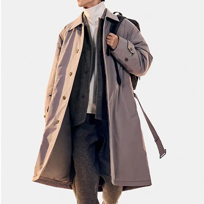 UNIQLO FW23 U Series Trench Coat Unisex Boz 5